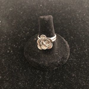 Vintage Silpada Rose Ring.